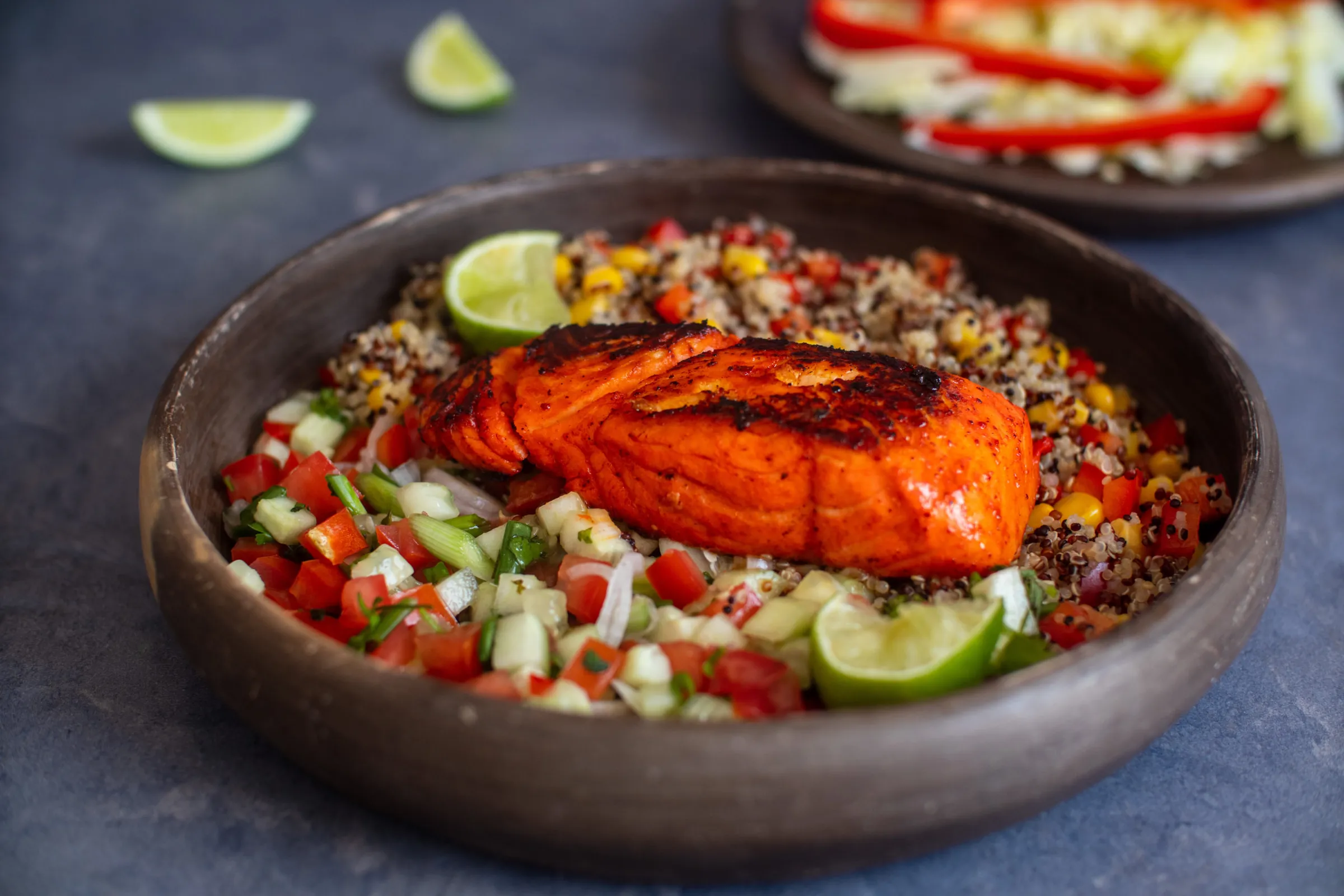 Achiote Salmon - 549 Calories