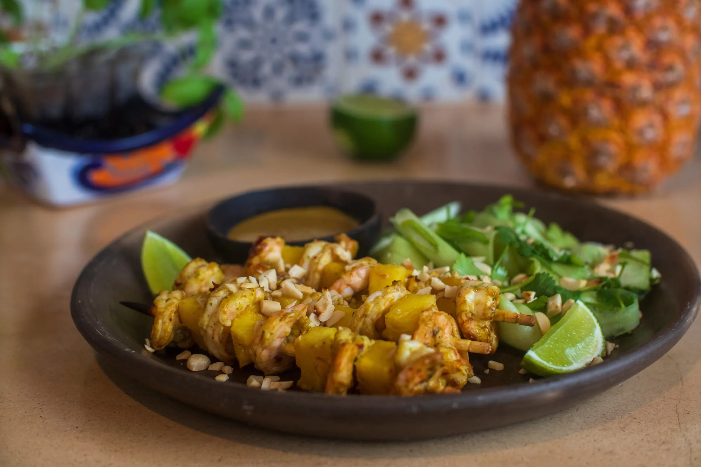 Shrimp Satay - 323 Calories
