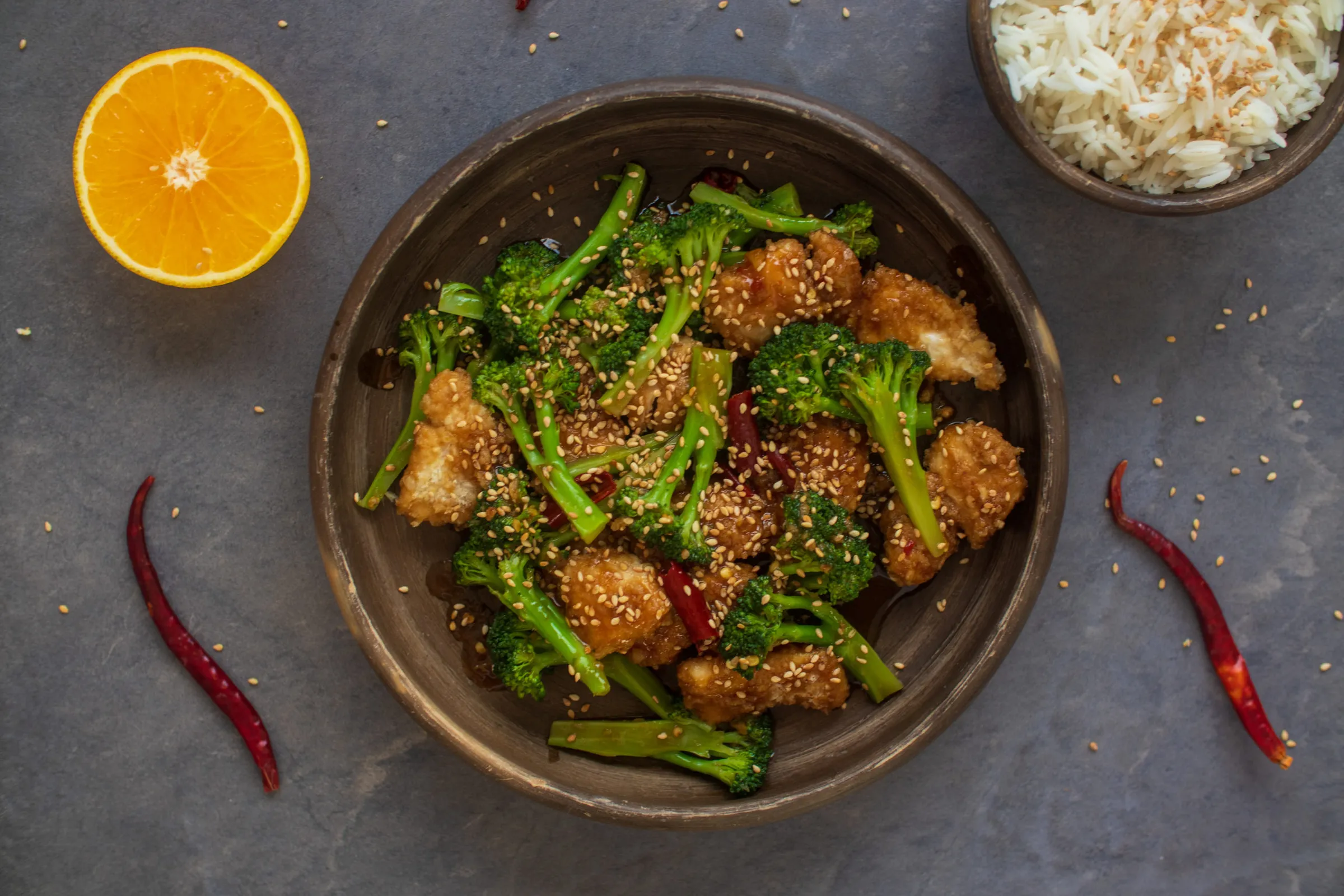 Orange Chicken - 427 Calories