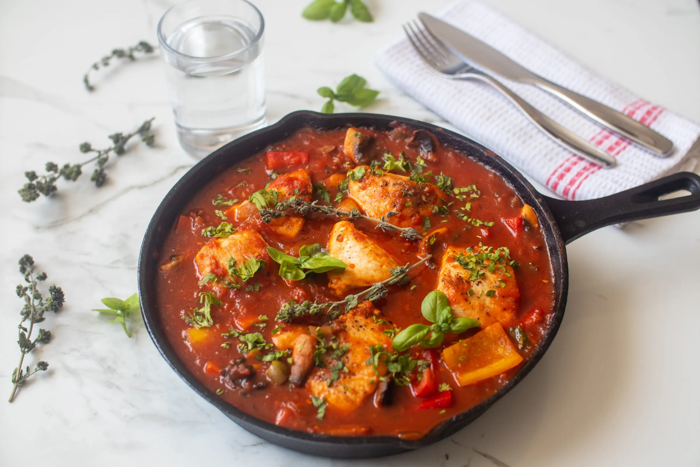 Chicken Cacciatore - 381 Calories