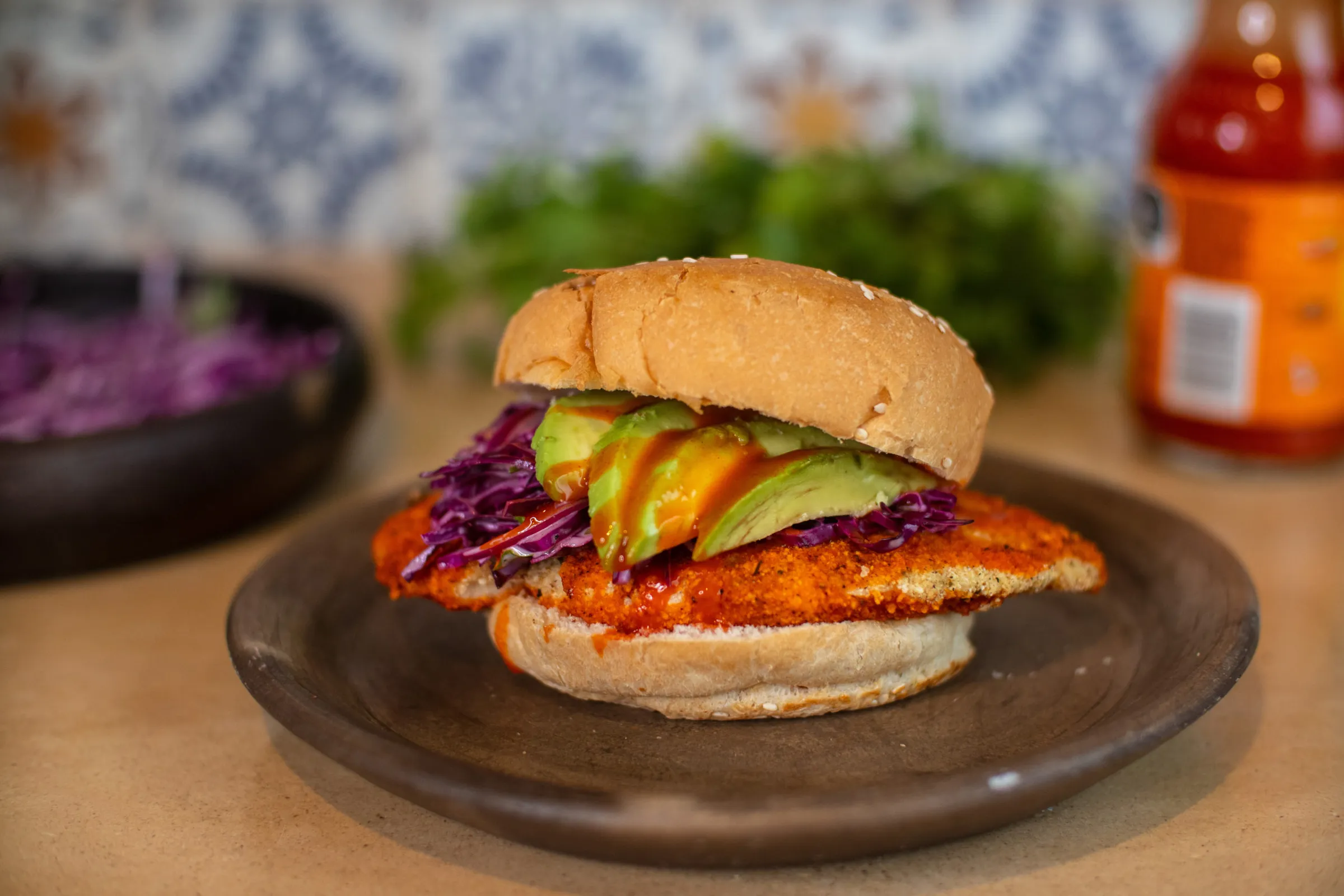 Crispy Buffalo Chicken Sandwich - 565 Calories